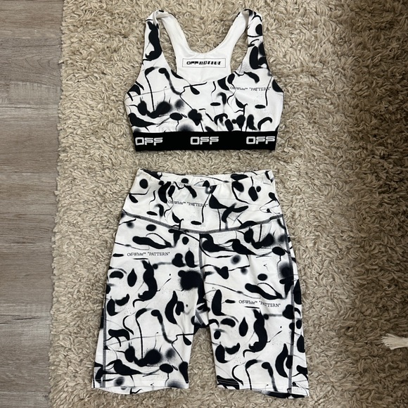 Off-White Pants - OFF-WHITE ACTIVEWEAR SET SIZE: M